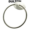 DULTON ポーセリン タオルリング TOWEL RING タオル掛け タオルホルダー タオルハンガー ポーセリン 陶磁器 おしゃれ 可愛い かわいい インテリア雑貨 カワイイ シンプル 賃貸 壁 壁付け 石膏ボード 取り付け 壁面 トイレ キッチン