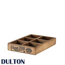 DULTON ダルトン 6パーティション ウッドボックス 6 PARTITION WOODEN BOX CH11-H417 小物入れ 木箱 収納箱 収納ボックス 木製収納箱 木製収納ボックス アンティーク ビンテージ アメリカン dulton dalton シンプル ナチュラル