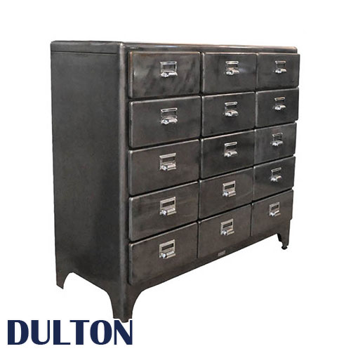 DULTON ダルトン 3コラム バイ 5 ドロワーズ 3 COLUMNS BY 5 DRAWERS チェスト 収納家具 整理ダンス 引き出し 引出し 小物収納 書類入れ 工具入れ 多段チェスト リビングチェスト 収納棚 整理棚 書類収納 リビング ダイニング シンプル アメリカン