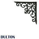 DULTON ダルトン ブラケット 18 アンティークブラック 棚受け ブラケット 棚受け金具 鉄 オシャレ 飾り棚・壁掛け棚・ウォールシェルフに リーフ アンティーク レトロ おしゃれ シック 店舗 野外 屋外 カフェ 洋室 リビング 玄関 アイアン 棚受け(4)