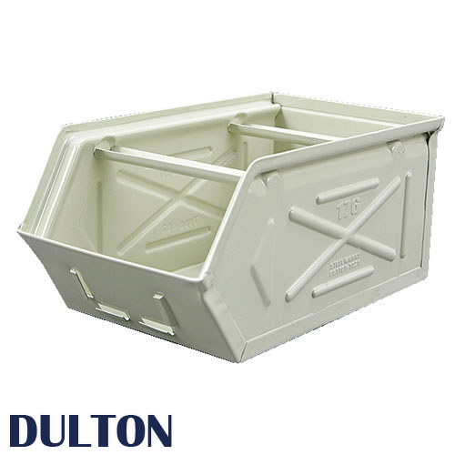 DULTON ダルトン パーツストッカー 収納ケース 小物入れ 工具入れ 工具箱 小物収納 おもちゃ入れ おしゃれ オシャレ お洒落 インダストリアル クール かっこいい ポップ ガレージ DIY 世田谷ベース 倉庫 スタッキング 積重ね 重ねられる 整理整頓 ネームプレート付き