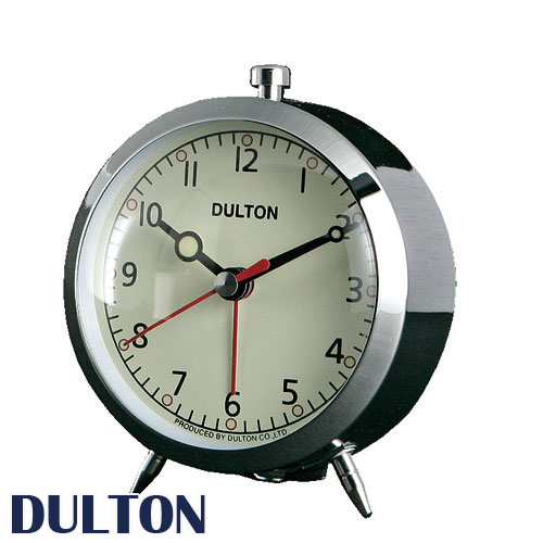 DULTON ȥ 顼९å   ALARM CLOCK CHROME ֤ ֻ ܳФޤ ܳФ 顼 顼९å   襤פ򸫤