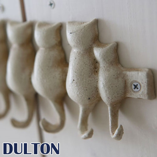 DULTON ダルトン キャットフック 5匹+1