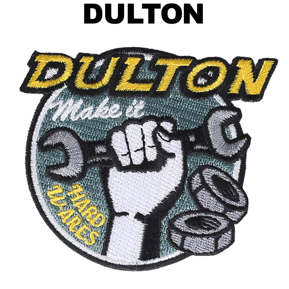 DULTON ダルトン ワッペン E ハードウェア パッチ アップリケ アルファベット おしゃれ 可愛い かわい..