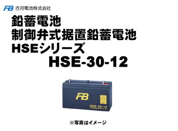 【受注生産品】 古河電池 『 古河電池 HSE-30-12 御弁式据置鉛蓄電池 12V 30Ah』 バッテリー おすすめ 蓄電池 インバータ HSE-30-12古河電池 制御弁式据置鉛蓄電池 HSE 非常照明 操作 制御 計装用 発電機 エンジン始動用 更新 取替え 取り替え 家庭用 小型