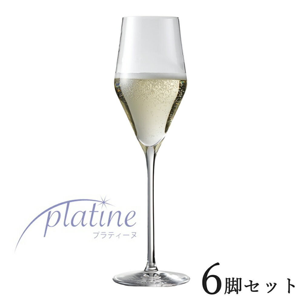 プラティーヌ シャンパン グラス 6