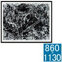 アートフレーム Jackson Pollock Number 33 1949 アートフレーム フレーム 壁飾り 額縁 壁掛けインテリア 壁掛けアート インテリアフレーム 抽象画 絵画 版画 シルクスクリーン Jackson Pollock Number 33 1949 おしゃれ 北欧 長方形 横型 モダン 壁掛け式(3)
