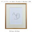アートフレーム Pablo Picasso L'Ecureuil-NA 壁掛け 絵画 横530mm×縦630mm 壁飾り 額縁 ポスター フレーム パネル おしゃれ 飾る 記念 ギフト かわいい 結婚式 プレゼント 新品 模様替え 出産祝い 壁 玄関