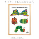 アートフレーム Eric Carle Butterfly 壁掛け 絵画 横280mm×縦387mm 壁飾り 額縁 ポスター フレーム パネル おしゃれ 飾る 記...