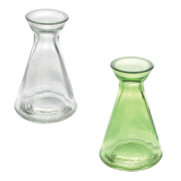 『TINY VASE-CLEAR NO.1』 花瓶 フラワーベース 花びん 花器 一輪挿し ガラスベース ガラスボトル インテリア雑貨 球根ポット 水栽ポット おしゃれ 可愛い かわいい 北欧 アンティーク風 シンプル 玄関 リビング ダイニング 店舗用 ディスプレイ用 手作り ハンドメイド