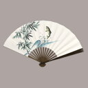 江戸風情扇子(7.5寸15間) 竹に鮎 まとめ買い10本
