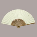 彩り和紙扇子 金小石(茶) まとめ買い10本