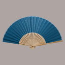 彩り和紙扇子 金小石(紺) まとめ買い10本