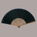涼風布貼扇子 黒 まとめ買い10本