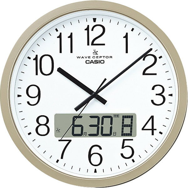 【お買い物マラソン限定 2点以上購入でポイント最大10倍 要エントリー】カシオ 電波掛時計