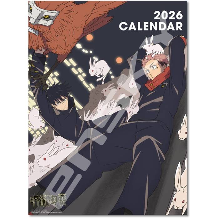 2026年カレンダー アニメ TVアニメ「呪術廻戦」 壁掛け 2025年10月11日発売