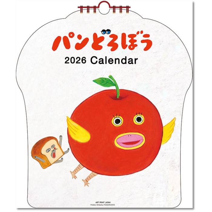 【2027年版 予約受付中】本商品は2027年版カレンダーの予約商品です。発売後、順次発送いたします。発売予定日：2026年9月19日【画像について】現在掲載している画像は2026年版のものです。2027年版の画像は入荷次第、順次差し替えます。 パンどろぼう カテゴリアニメ 仕様29×26cm・13枚 巻/ヒラヒラ 税込価格1760 本体価格1600 JAN4995027174802 発売日2026年9月19日 発売ブロック1 ※発売日が異なる商品と同梱発送は発売後、入荷後の出荷になりますのでご了承ください。