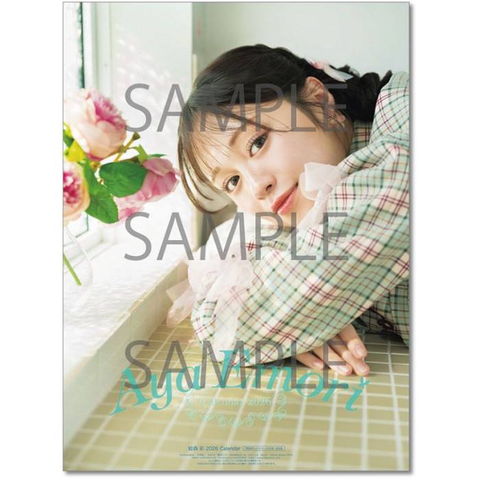 2027年カレンダー タレント 絵森彩 壁掛け 2026年10月10日発売