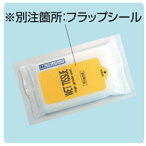 名入れ　環境にやさしいウェットティッシュ（10枚入り）