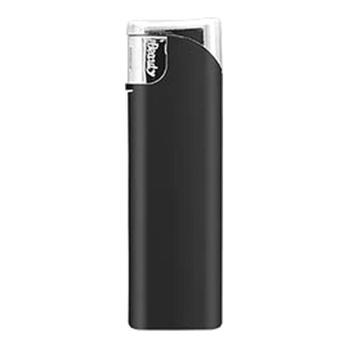 100本で1本あたり155円。200本・300本はさらにお得です。ay-v10　ビューティー　シリコン加工の手ざわり・薄型で印刷範囲が広いサイズ 80×24×9mm名入れ可能寸法 50×13mm（片面1色）本体色 黒納期は約2週間となっております。お急ぎの場合はご連絡ください。ご注文方法印刷パターンをご選択ください。印刷の色をお選びください。（多色刷りの場合ご相談ください。）書体をご選択ください。備考欄に印刷文字をご入力ください。ご注文承諾メール後、1営業日から2営業日以内に校正画像をメールにて送ります。確認後、印刷準備、印刷加工に入ります。印刷後、1営業日以内に出荷いたします。データ入稿について原稿につきましてはデータ入稿の場合はイラストレータでCS6で開けるものなら大丈夫です。エクセル、ワードでのご入稿の場合は書体が変わる場合ございますので似たものに変更になる場合がございます。画像データの場合は350dpi以上の画像でお願いします。名入れライターご注文時の注意事項他商品と合わせてご注文の場合は、すべての加工が終わって段階で同梱で出荷いたします。ライターケースにつけて出荷の場合は10円の追加料金がかかります。ライターケース添付ご希望の場合は7円の追加料金がかかります。ライターケースをつける場合は価格が変更となりますのでご了承ください。本体素材の変更などがあった場合は印刷加工ができなくなる場合がございます。その際はご連絡の上、商品替えをお願いする場合がございます。年末年始のご注文はお時間がかかります。低温、高温な場所での保管はガスもれなどの原因となる場合がございますのでご注意下さい。