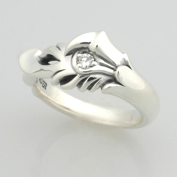 タイズリング wダイヤモンド Genesis | BloodyMary [ブラッディマリー] bmr0940-d(2010 Christmas) 【新品・正規品・送料無料】 ギフト 【】