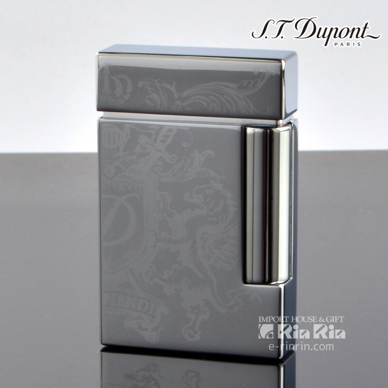 デュポンライター ライン8 LINE8 25115 BLAZON ブラゾン紋章 クローム （フリント1シート特典付） デュポンライター[Dupont] ブランド ライター フリントライター【新品・正規品・送料無料】 ギフト 【】