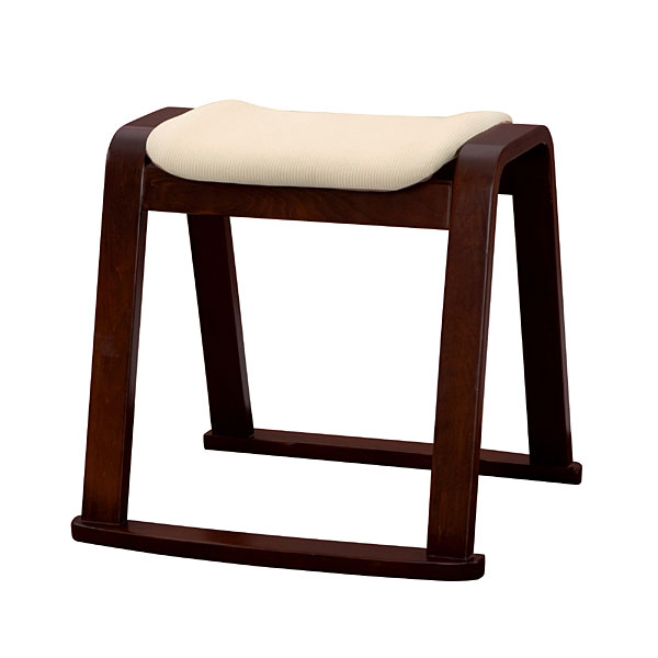 乐天商城 - 木製スツール アイボリー 収納 送料無料 e-room