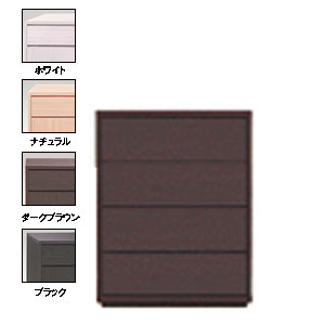 乐天商城 - COMOローチェスト プッシュタイプ 【4段】 幅75×奥行35×高さ94.3cmタンス クローゼット 木製 完成品 日本製 送料込 衣類 収納 整理 モダン 大量 送料無料 e-room