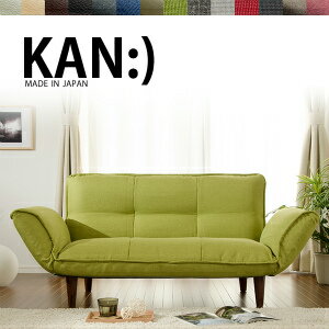 樂天商城 - 「KAN」　コンパクトカウチソファ　カウチソファA01 2人掛け ソファ 送料無料(ソファ ソファー 椅子 イス いす おしゃれ インテリア 家具 二人掛け カウチ カウチソファー ソファチェア モダン ラブソファー コンパクト) 一人暮らし ひとり 一人 二人暮らし