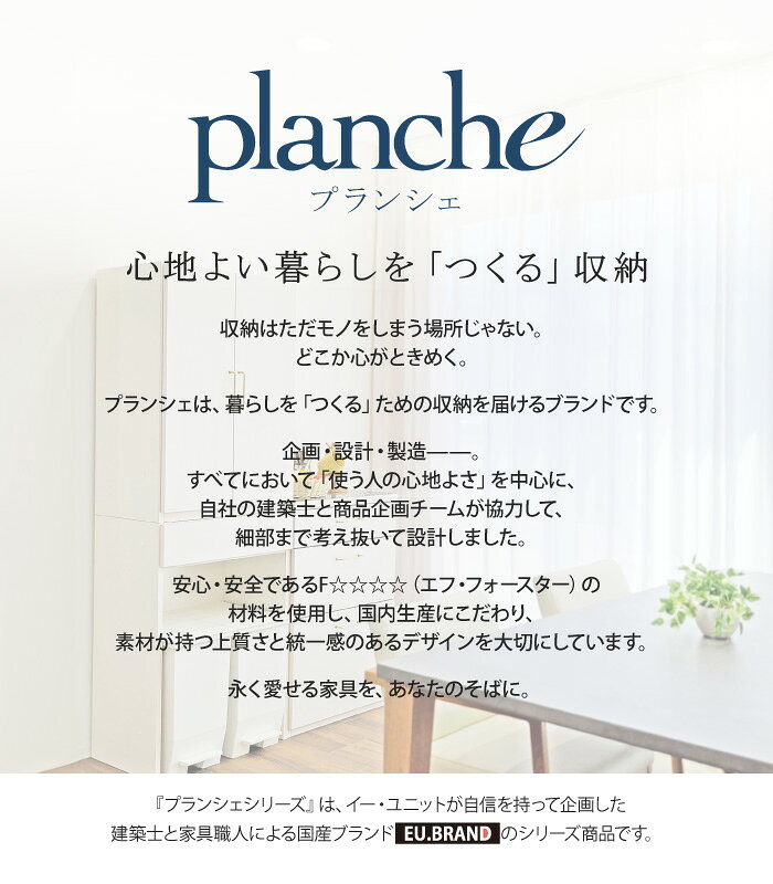 キッチンストッカー キッチンキャビネット ロータイプ 60cm 完成品 幅60cm 食器棚 ロータイプ キッチンカウンター パントリー キッチン 収納 ストッカー 収納庫 キッチンラック 大容量 おしゃれ 扉付き 北欧 日本製 国産 大川家具 EUブランド planche プランシェ [3]