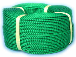 緑化グリーンロープ　4mm　200m巻