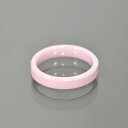指輪 セラミック ラインカット入りリング 幅4.0mm ピンク｜Ceramic アクセサリー レディース メンズ 2