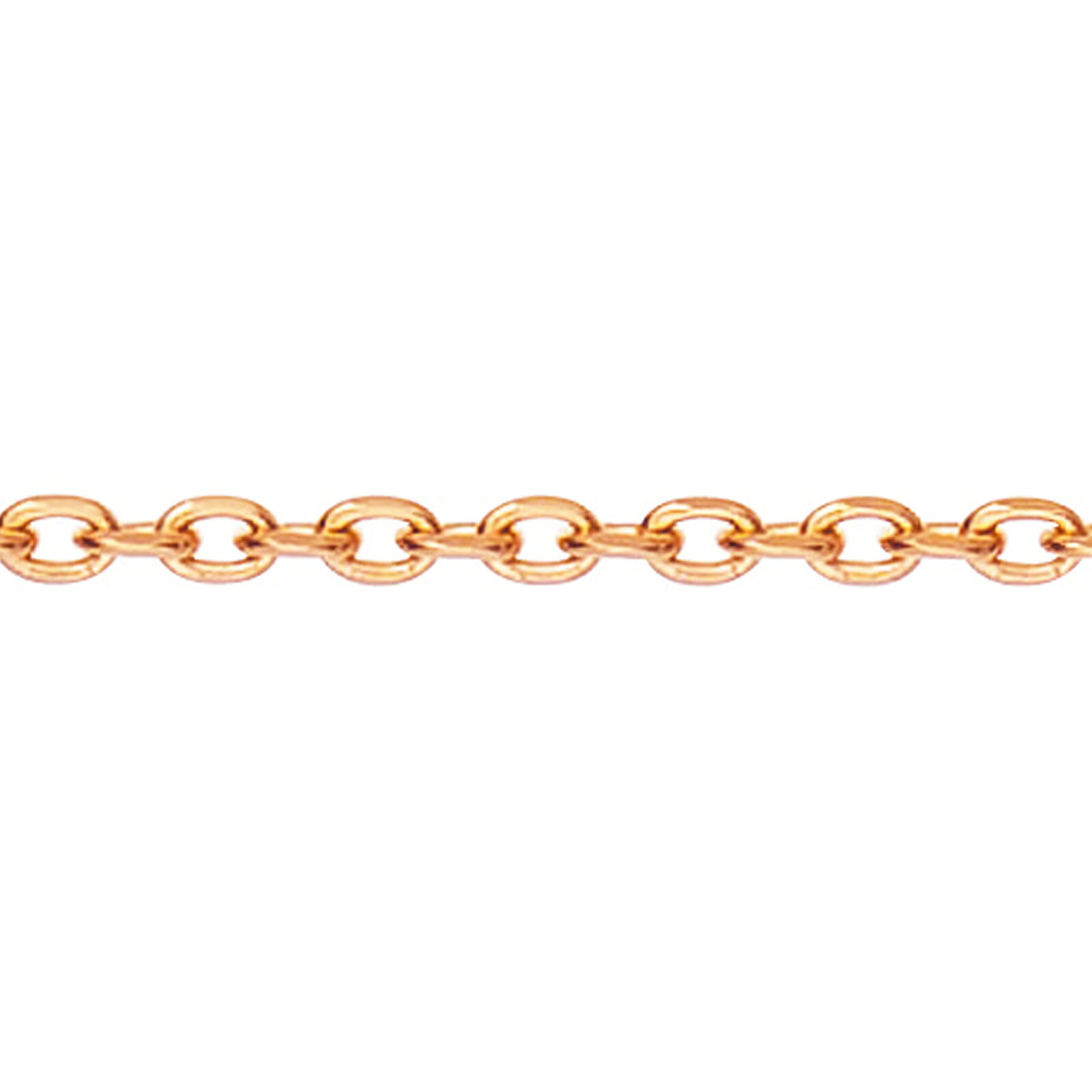 Jade - ブレスレット チェーン 10金 ピンクゴールド 4面カット小豆チェーン 幅1.1mm 長さ17cm｜鎖 K10PG k10 10k 貴金属 ジュエリー レディース メンズ