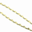 ブレスレット チェーン 10金 イエローゴールド ペタルチェーン 幅1.0mm 長さ22cm|鎖 K10YG k10 10k 貴金属 ジュエリー レディース メ...