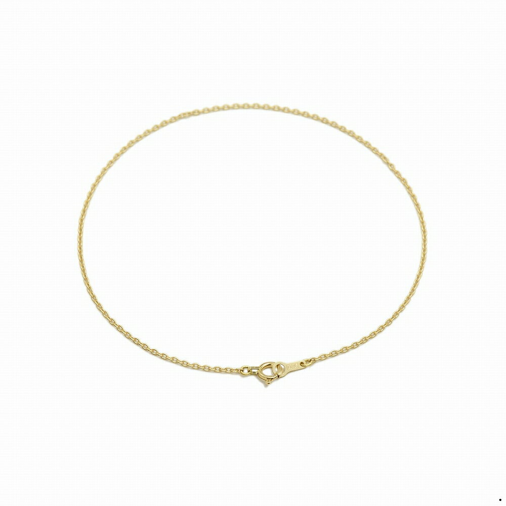 ブレスレット チェーン 10金 イエローゴールド 小豆チェーン 幅1.3mm 長さ18cm|鎖 K10YG k10 10k 貴金属 ジュエリー レディース メン...