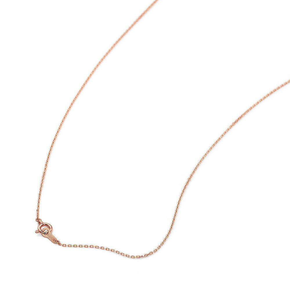 ネックレス チェーン 10金 ピンクゴールド 4面カット小豆チェーン 幅0.8mm 長さ90cm｜チェーンのみ だけ 鎖 K10PG k10 10k 貴金属 ジュエリー レディース メンズ