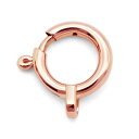 【1個売り】 留め具 10金 ピンクゴールド 引き輪 直径6.0mm ヒキワ クラスプ|手芸用品 金具 飾り パーツ 部品 K10PG k10 10k 貴金属