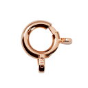 【1個売り】 留め具 10金 ピンクゴールド 楽わ 直径5.0mm 引き輪 ヒキワ クラスプ|手芸用品 金具 飾り パーツ 部品 K10PG k10 10k 貴...