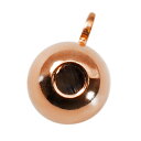 【1個売り】 スライド金具 10金 ピンクゴールド スライドボール 丸玉 シリコン入り 直径2.7mm|手芸用品 金具 飾り パーツ 部品 K10PG k10 ...