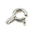 【1個売り】 留め具 10金 ホワイトゴールド 輪王 直径5.0mm 引き輪 ヒキワ クラスプ|手芸用品 金具 飾り パーツ 部品 K10WG k10 10k ...