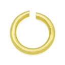 【1個売り】 丸カン 10金 イエローゴールド 丸環 線径0.35mm 直径2.3mm マルカン|手芸用品 金具 飾り パーツ 部品 K10YG k10 10k...
