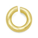 【1個売り】 丸カン 10金 イエローゴールド 丸環 線径0.55mm 直径2.5mm マルカン|手芸用品 金具 飾り パーツ 部品 K10YG k10 10k...