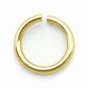 【1個売り】 丸カン 10金 イエローゴールド 丸環 線径0.7mm 直径5.0mm マルカン|手芸用品 金具 飾り パーツ 部品 K10YG k10 10k ...