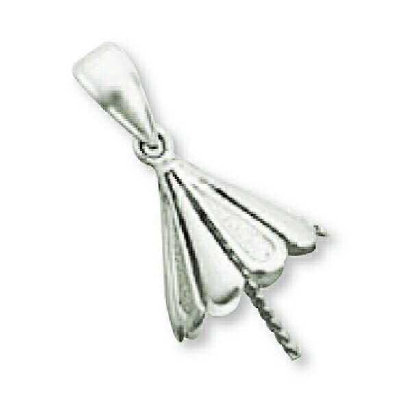 【1個売り】 バチカン付きつきさしパーツ 14金 ホワイトゴールド パール用ヒートン 12.0mm〜15.0mm玉用 ペンダントトップ用 真珠 ビーズ|手芸用品...