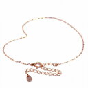 アンクレット チェーン 18金 ピンクゴールド 小判みたいなチェーン 幅1.1mm 長さ24cm|鎖 K18PG k18 18k 貴金属 ジュエリー レディース メンズ