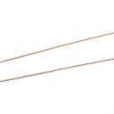 ブレスレット チェーン 18金 ピンクゴールド グリームカット入り4面カット小豆チェーン 幅0.65mm 長さ19cm|鎖 K18PG k18 18k 貴金属 ジュエリー レディース メンズ(4)