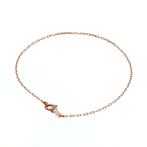 ブレスレット チェーン 18金 ピンクゴールド グリームカット入り4面カットロング小豆チェーン 幅1.0mm 長さ18cm|鎖 K18PG k18 18k 貴金属 ジュエリー レディース メンズ ブレスレット チェーン 18金 ピンクゴールド グリームカット入り4面カットロング小豆チェーン 幅1.0mm 長さ18cm|鎖 K18PG k18 18k 貴金属 ジュエリー レディース メンズ