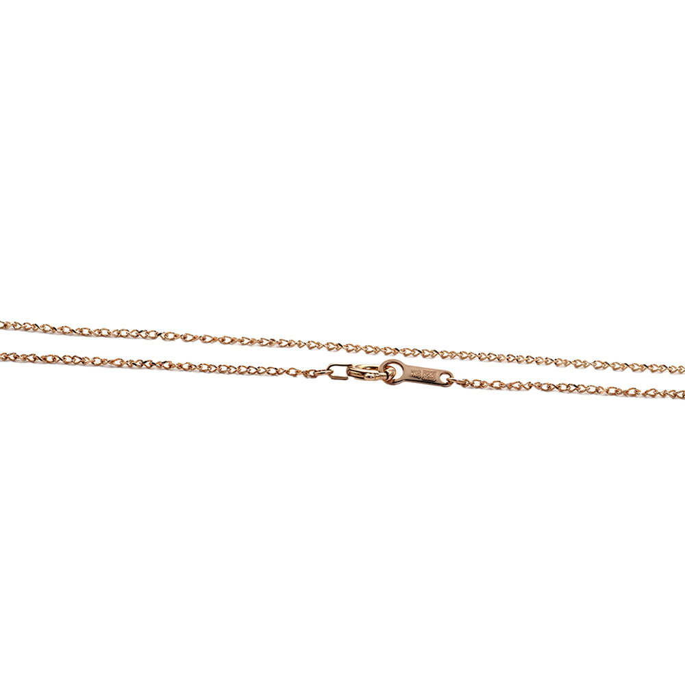 ブレスレット チェーン 18金 ピンクゴールド エルアールチェーン 幅0.9mm 長さ18cm|鎖 K18PG k18 18k 貴金属 ジュエリー レディース ...