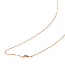 ネックレス チェーン 18金 ピンクゴールド 4面カット小豆チェーン 幅1.2mm 長さ60cm|鎖 K18PG k18 18k 貴金属 ジュエリー レディース...