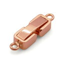 【1個売り】 留め具 18金 ピンクゴールド 中折れ式留具 丸カン付き 縦13.0mm 横3.0mm クラスプ|手芸用品 金具 飾り パーツ 部品 K18PG ...